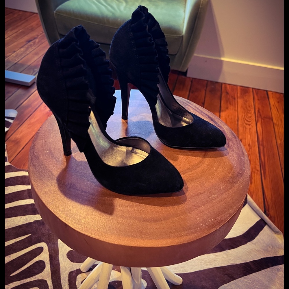 Carlos Suede Heels - Size 7